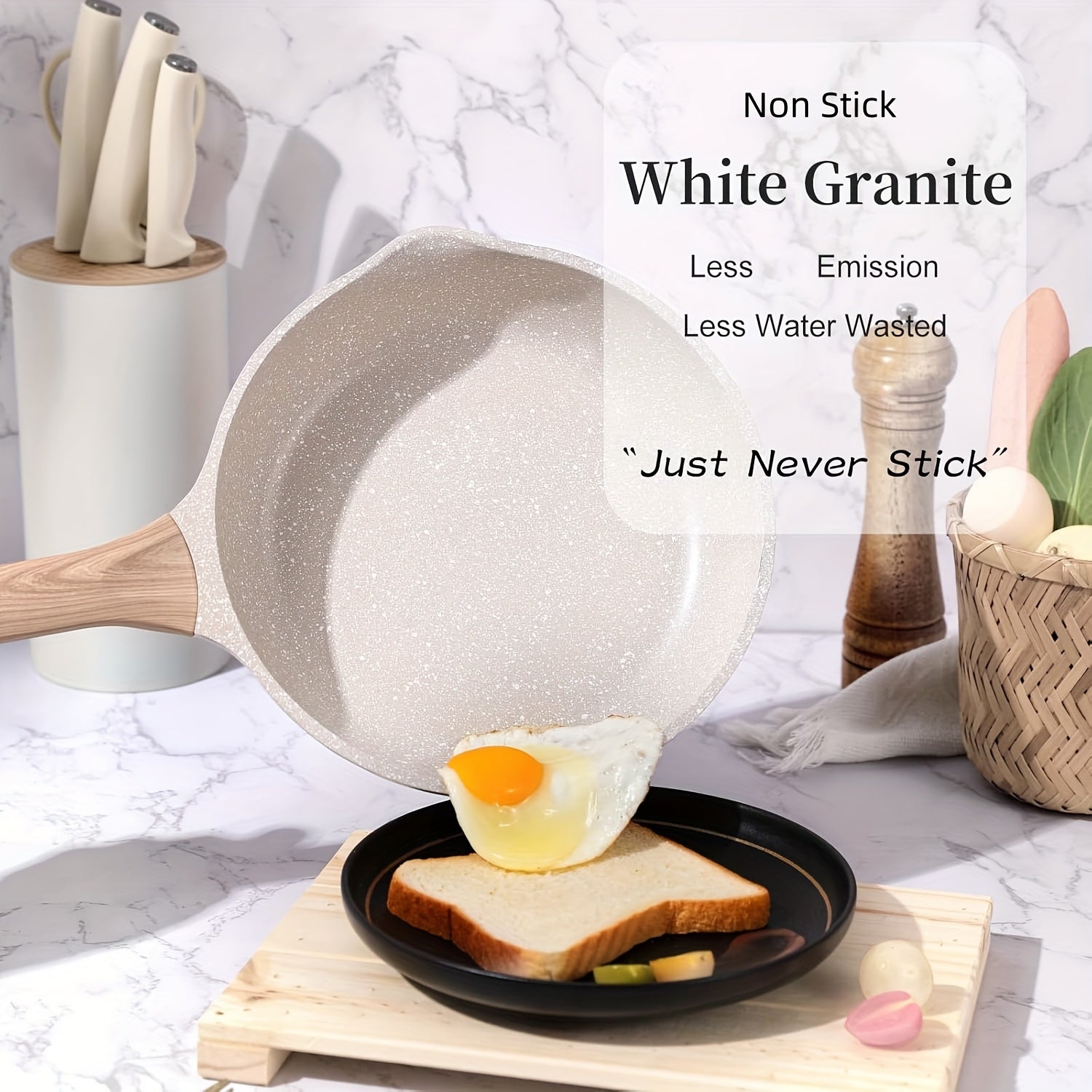 Nonstick Frying Pan Skillet 9.5\