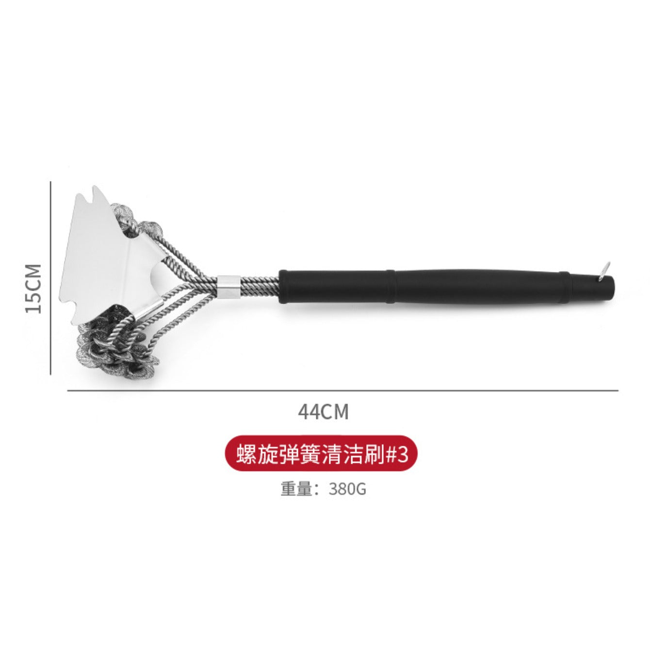 Cross-border Stainless Steel Cleaning Brush, Kitchen Cleaning Tool, Pot Bottom Decontamination, Steel Wire Brush, Grill Mesh, Steel Wire Brush