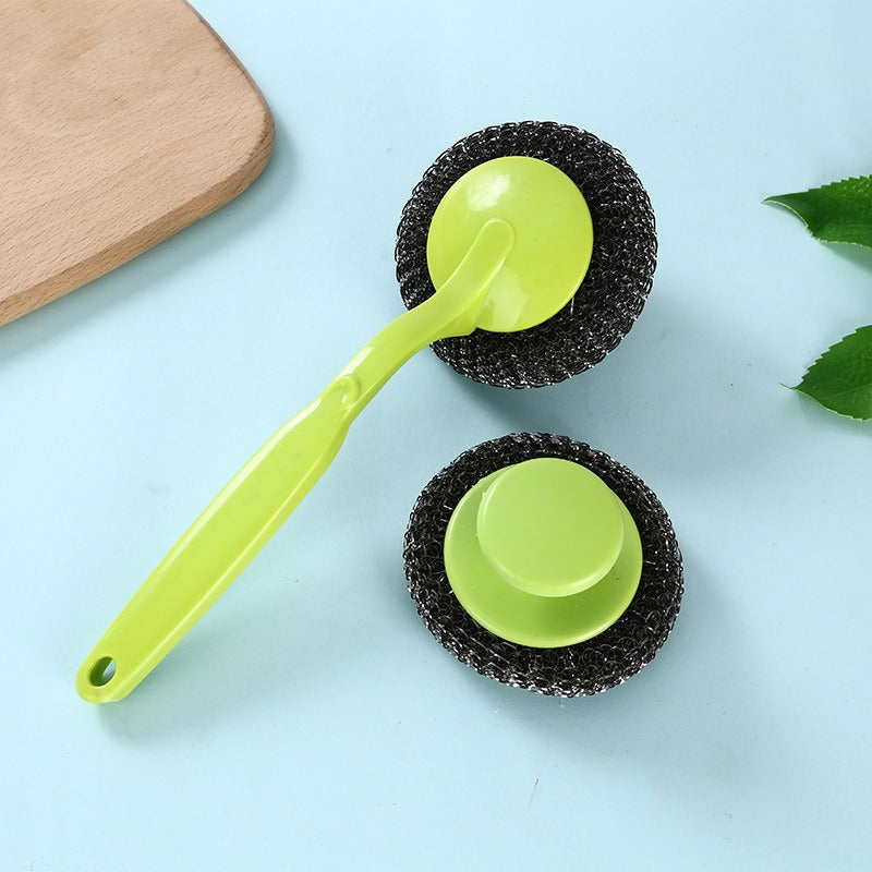 Ball Pot Brush, Household Kitchen Cleaning Tool Cleaning, Pot Washing Brush