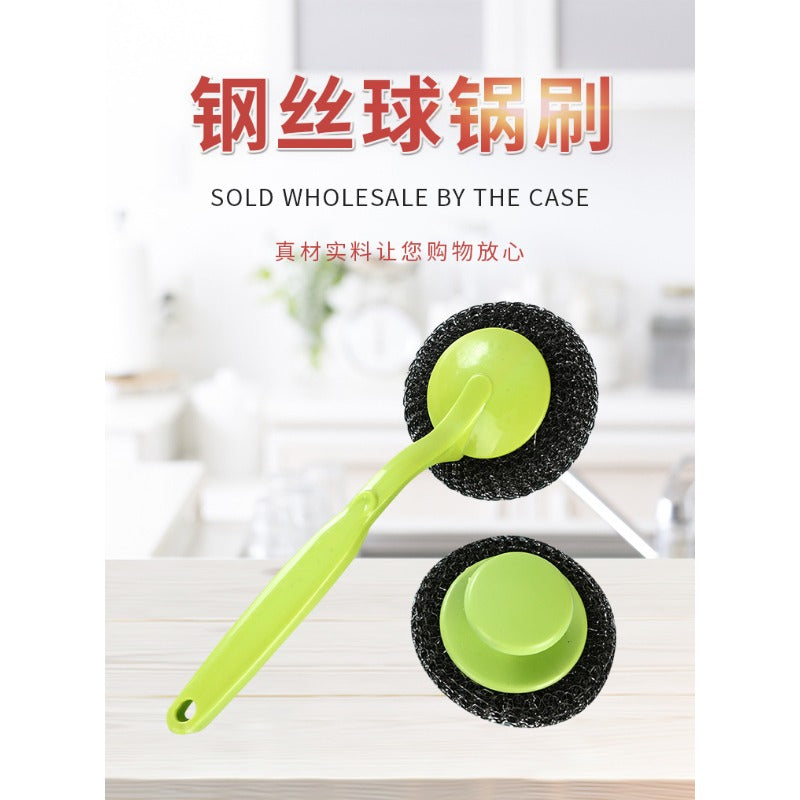 Ball Pot Brush, Household Kitchen Cleaning Tool Cleaning, Pot Washing Brush