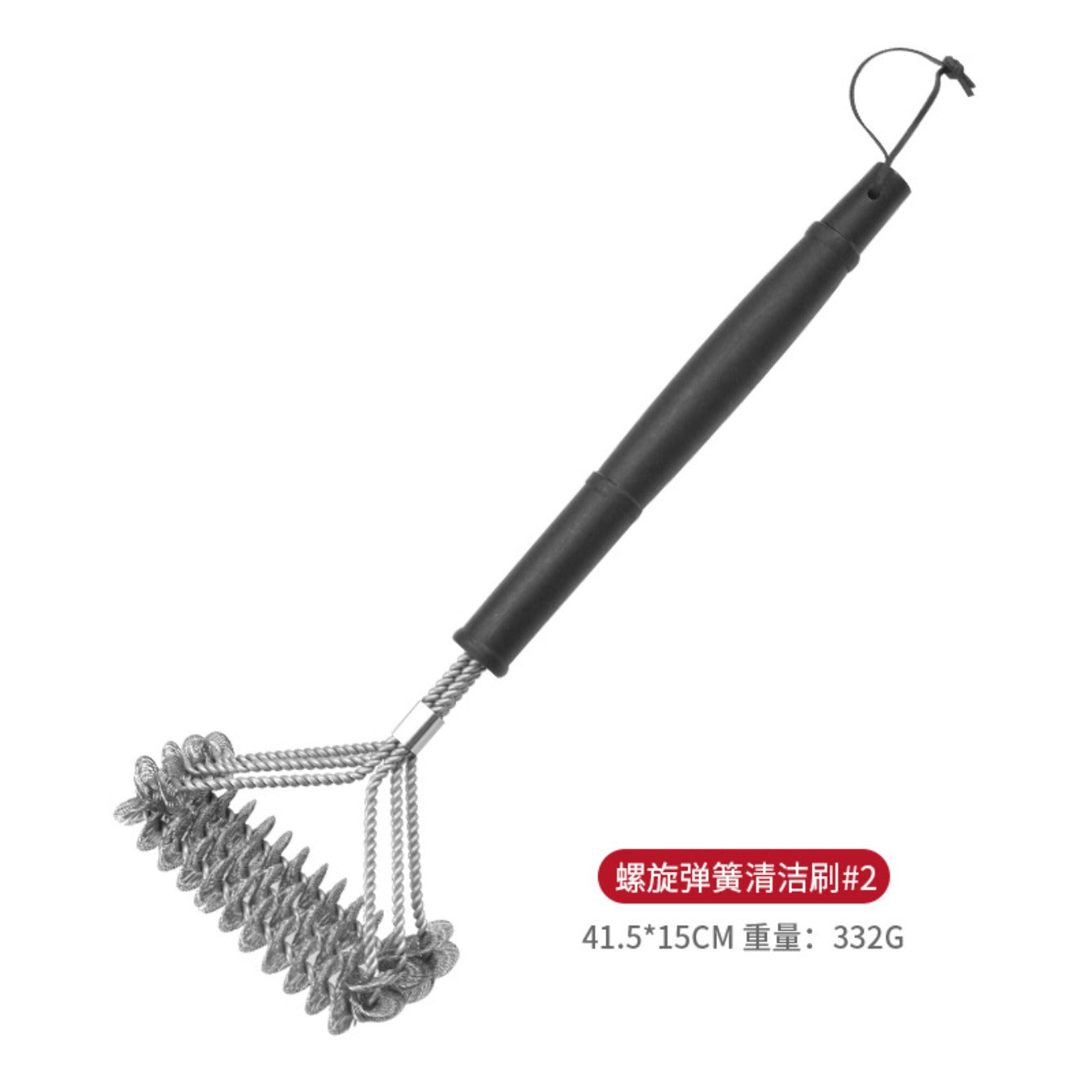 Cross-border Stainless Steel Cleaning Brush, Kitchen Cleaning Tool, Pot Bottom Decontamination, Steel Wire Brush, Grill Mesh, Steel Wire Brush