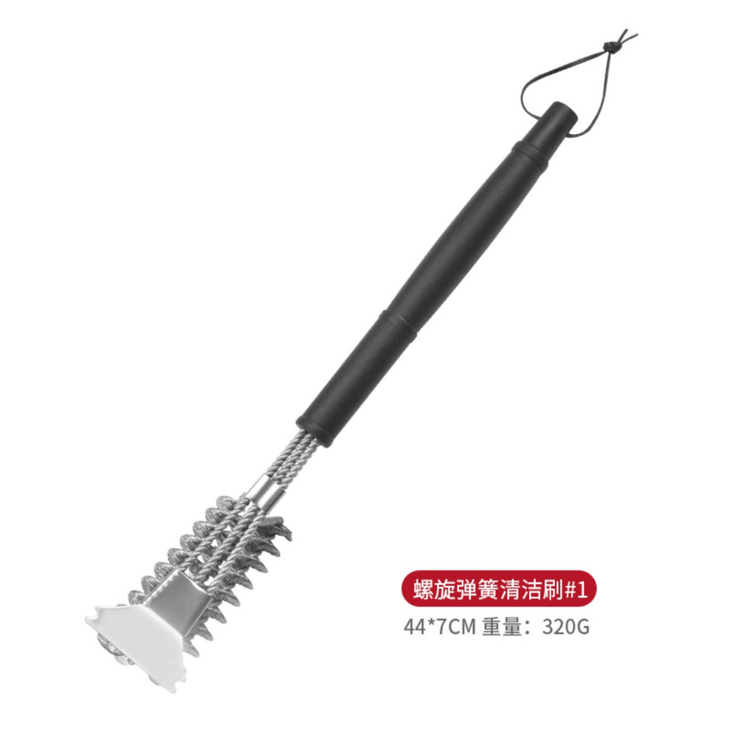 Cross-border Stainless Steel Cleaning Brush, Kitchen Cleaning Tool, Pot Bottom Decontamination, Steel Wire Brush, Grill Mesh, Steel Wire Brush