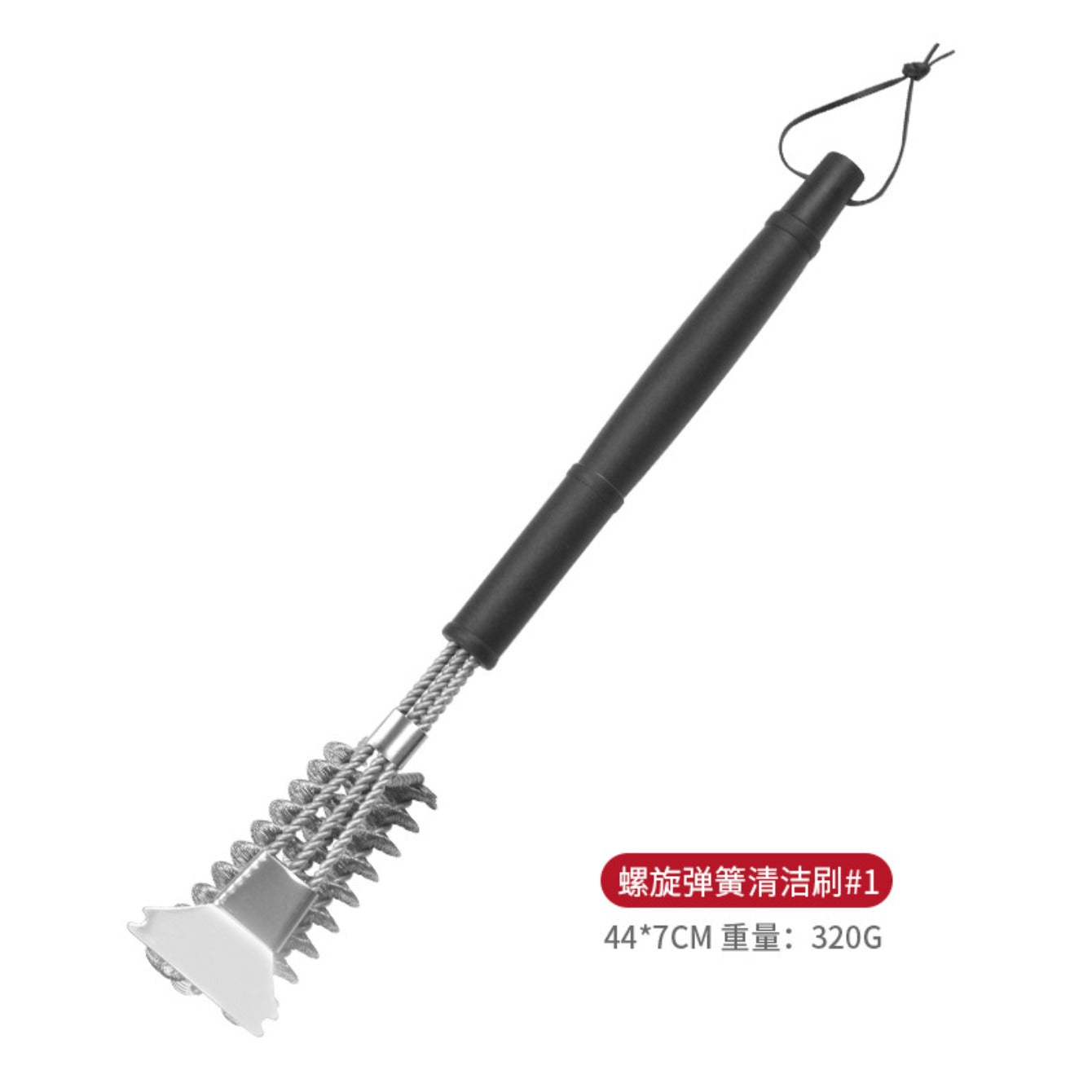 Cross-border Stainless Steel Cleaning Brush, Kitchen Cleaning Tool, Pot Bottom Decontamination, Steel Wire Brush, Grill Mesh, Steel Wire Brush