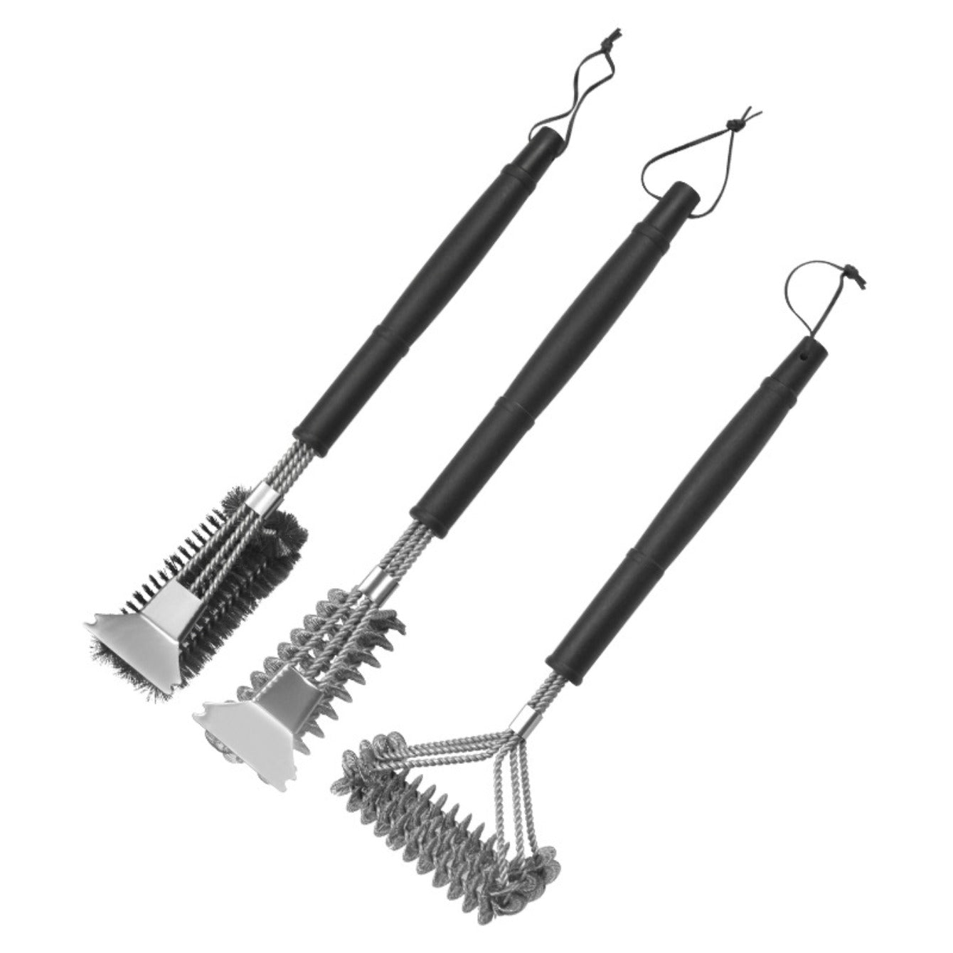 Cross-border Stainless Steel Cleaning Brush, Kitchen Cleaning Tool, Pot Bottom Decontamination, Steel Wire Brush, Grill Mesh, Steel Wire Brush